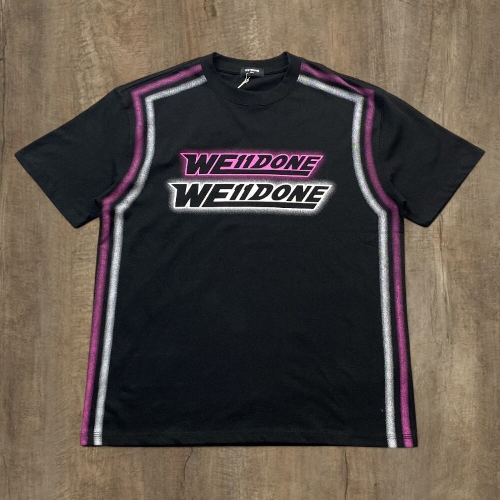 We11done Black T-Shirt